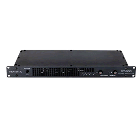 Matrix XT800 800w Power Amplifier x2 Channels 400watts @ 4ohm - Click Image to Close